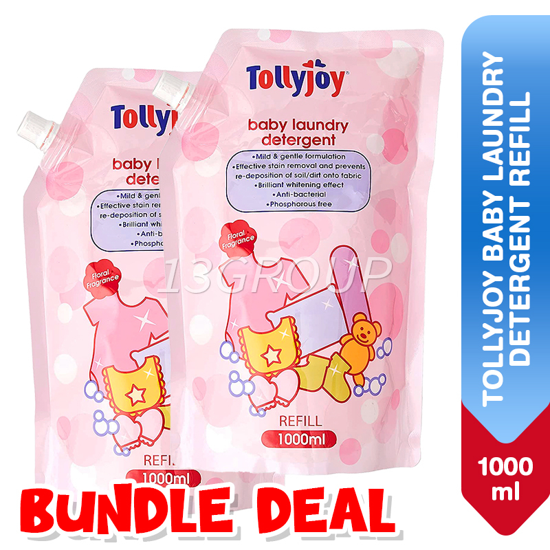 Tollyjoy Baby Laundry Detergent Refill, 1000ml [Bundle] Shopee Singapore