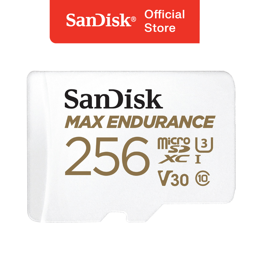 SanDisk Max Endurance Video Monitoring microSDXC Cards Shopee