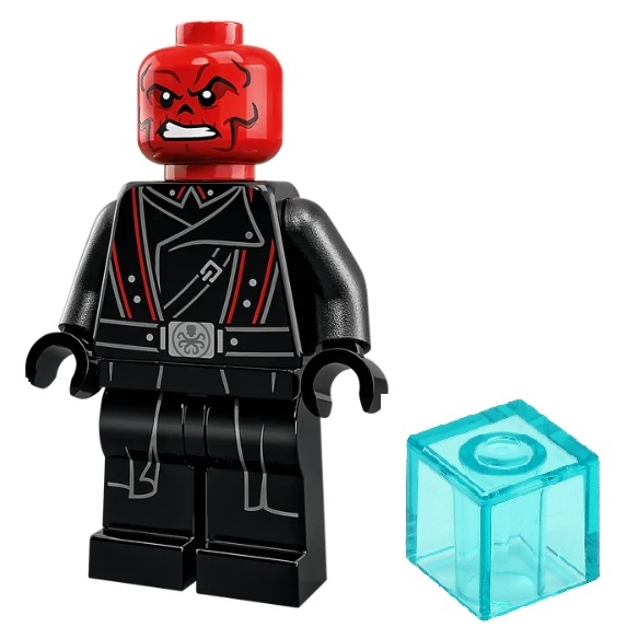 Lego red skull store minifigure