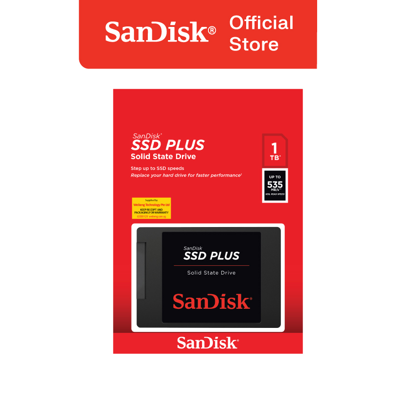 SanDisk SSD Plus Solid State Drive | Shopee Singapore