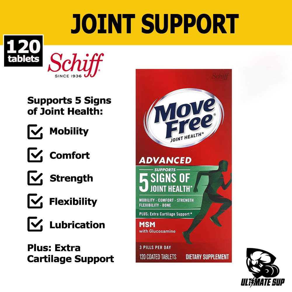 Schiff, Move Free Joint Health, Glucosamine Chondroitin Plus MSM, 120