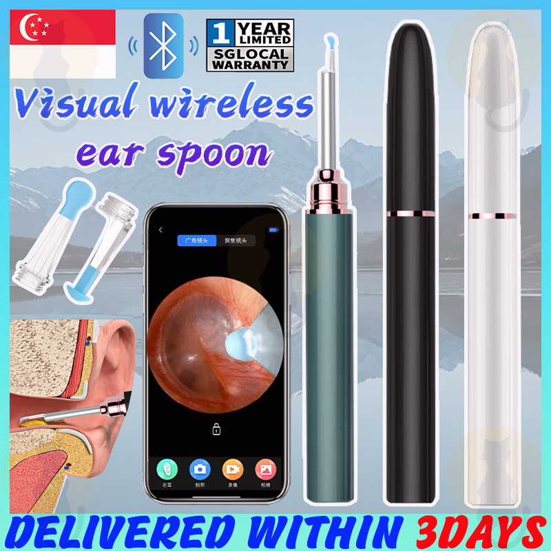 [ SG Ready Stock] Smart Visual Ear Picks Ear Cleaner Otoscope Ear Wax ...