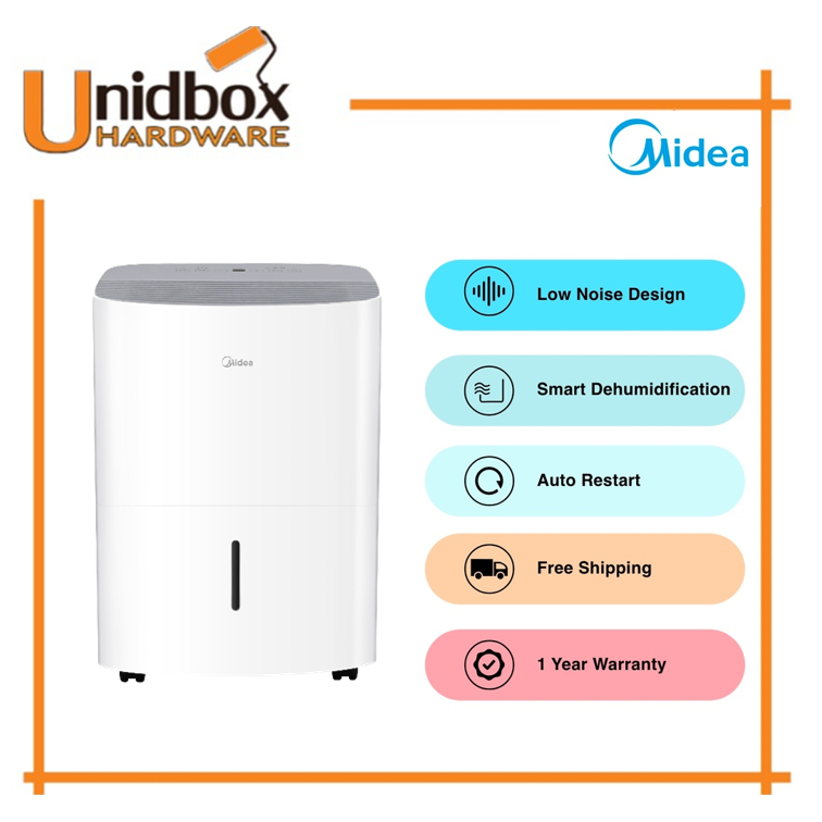 Midea 16L Dehumidifier MDDF09DEN3 *1 YEAR LOCAL WARRANTY Shopee