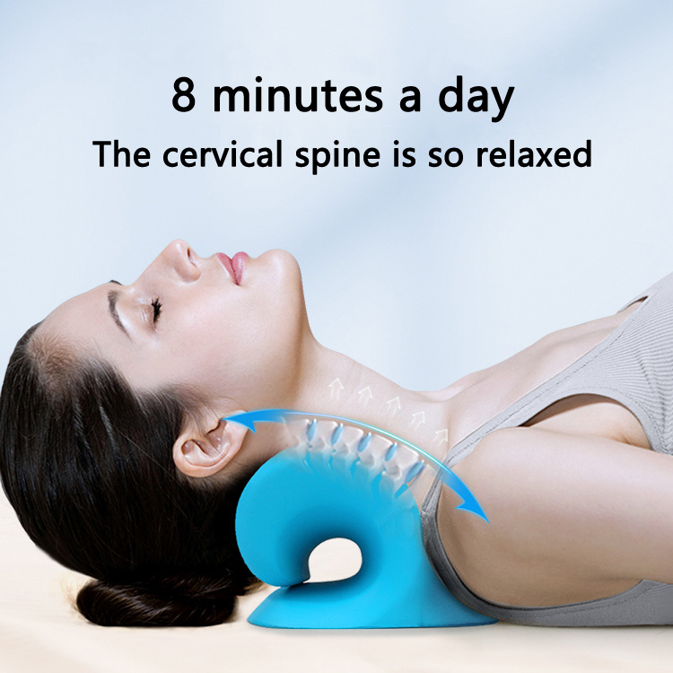 Neck Massager Pillow Massage Neck Stretcher for Relaxing Neck/Shoulder