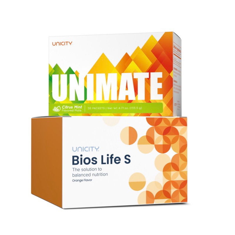 Feel great Unicity consist of one bios life slim and one unimate