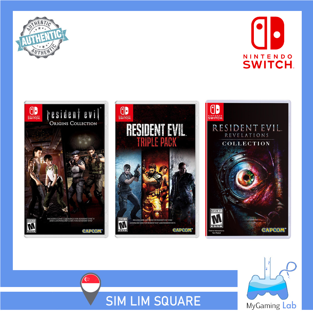  Resident Evil Triple Pack - Nintendo Switch : Capcom