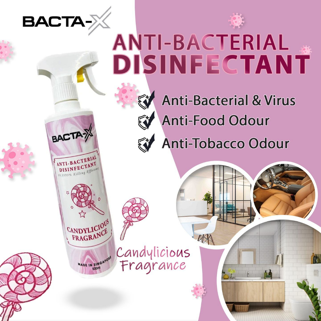 BactaX Candylicious Fragrance Antibacterial Air Freshener Shopee