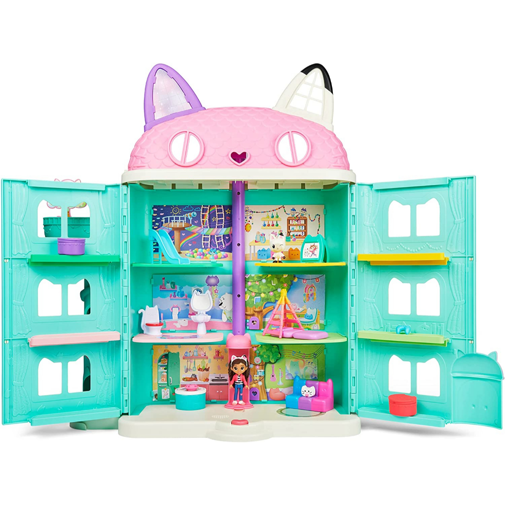 (READY STOCK) GABBYS DOLLHOUSE Gabby's Purrfect Dollhouse | Shopee ...