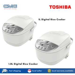 Toshiba 1.0L Digital Rice Cooker RC-10DR1NS