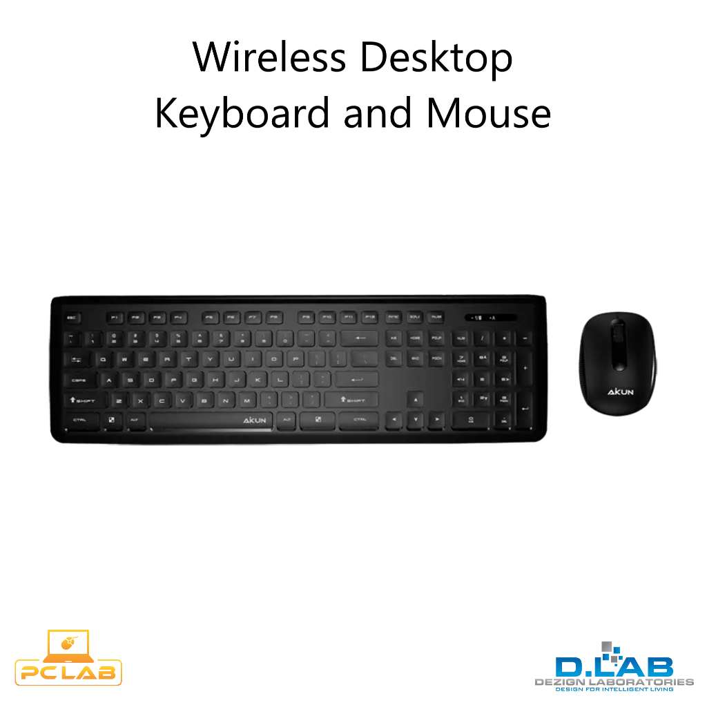 Wireless Desktop Keyboard And Mouse (BX6200) Shopee Singapore