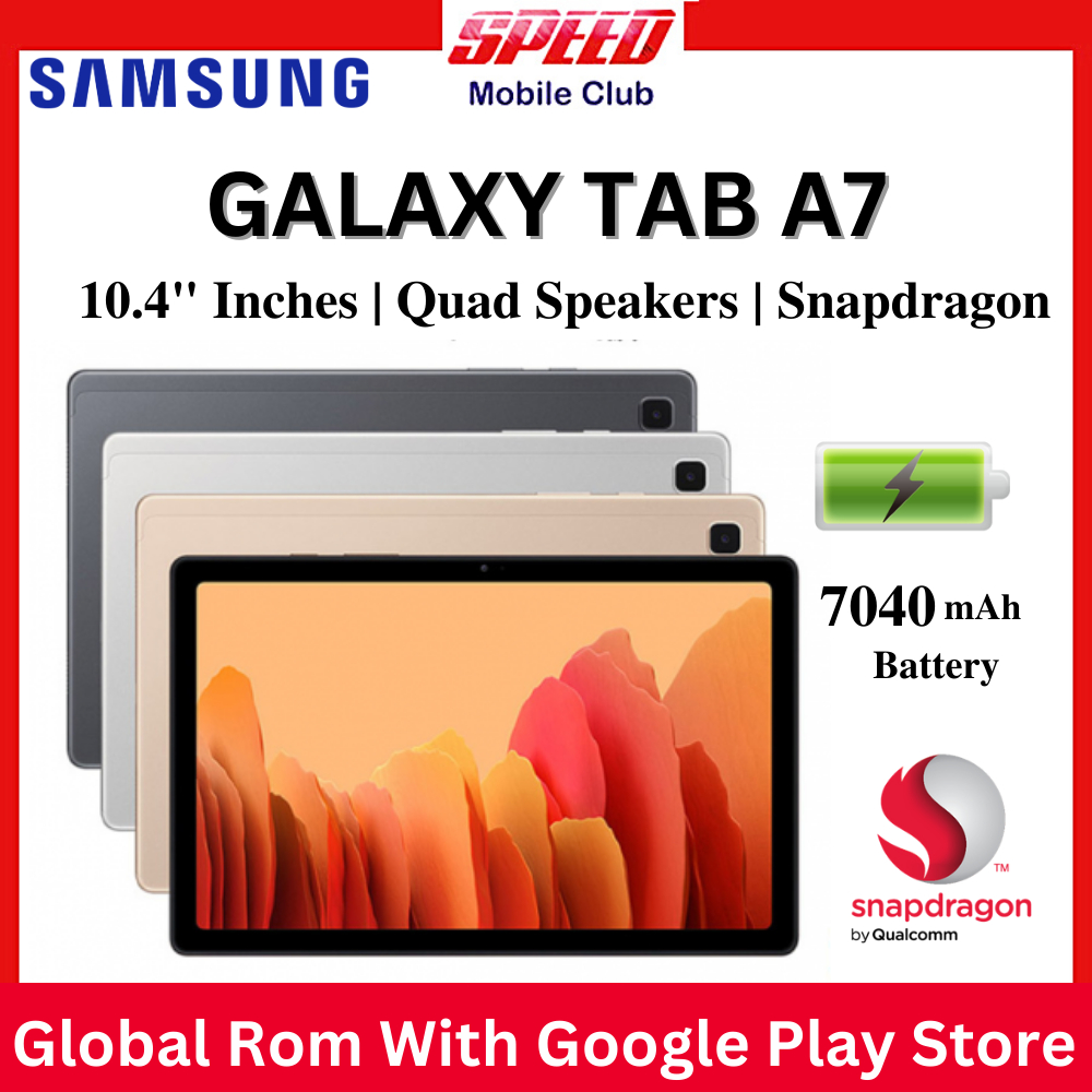 Samsung Galaxy Tab A7 10.4" 4G (LTE+WiFi) (3/32GB) 7040mAh Battery