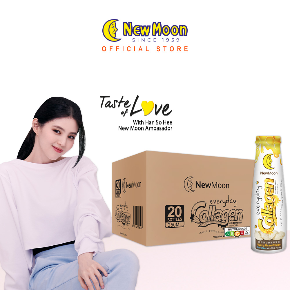 New Moon Everyday Collagen Drink with Honey 250ml x 20 bottles