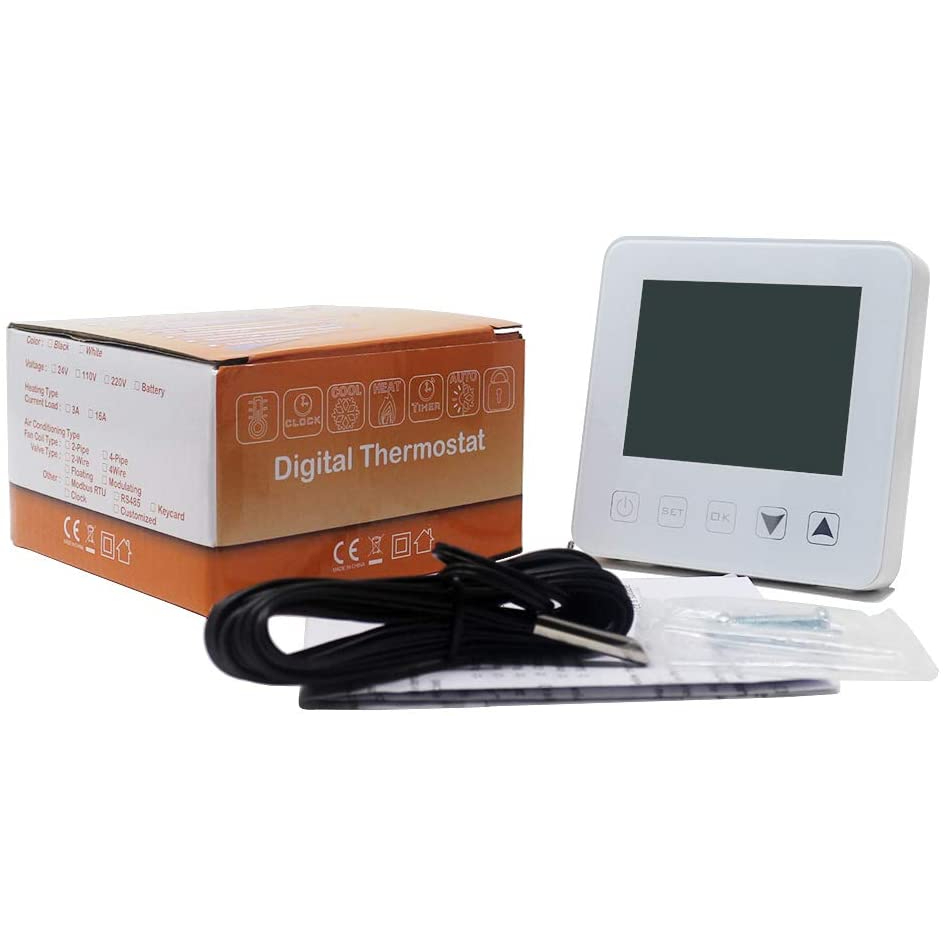 KETOTEK Smart WiFi Programmable Thermostat Electric Underfloor Heating