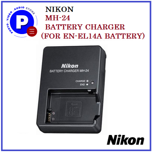 NIKON MH24 BATTERY CHARGER (FOR ENEL14A BATTERY) Shopee Singapore