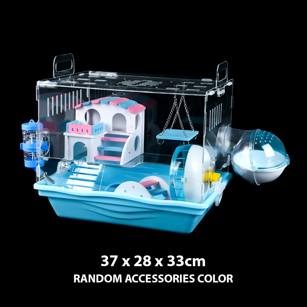 Luxury Hamster Cage(Acrylic) Shopee Singapore