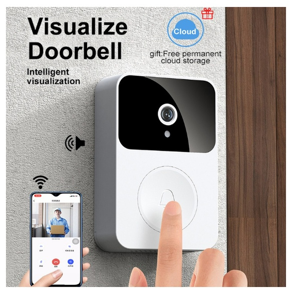 Wireless Doorbell Wifi Outdoor Hd Security Camera Doorbell Night Vision