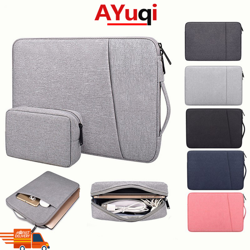 AyuqiLaptop Sleeve Laptop Case With Handle Shock Watetproof For
