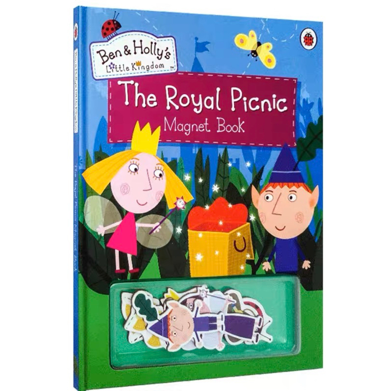 Ben and Holly's Little Kingdom: The Royal Picnic Magnet Book | Shopee ...