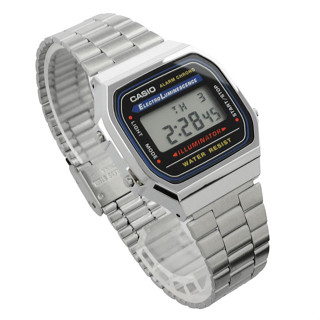 [Time Cruze] Casio A168 Adjustable Stainless Steel Strap Wonder Women ...