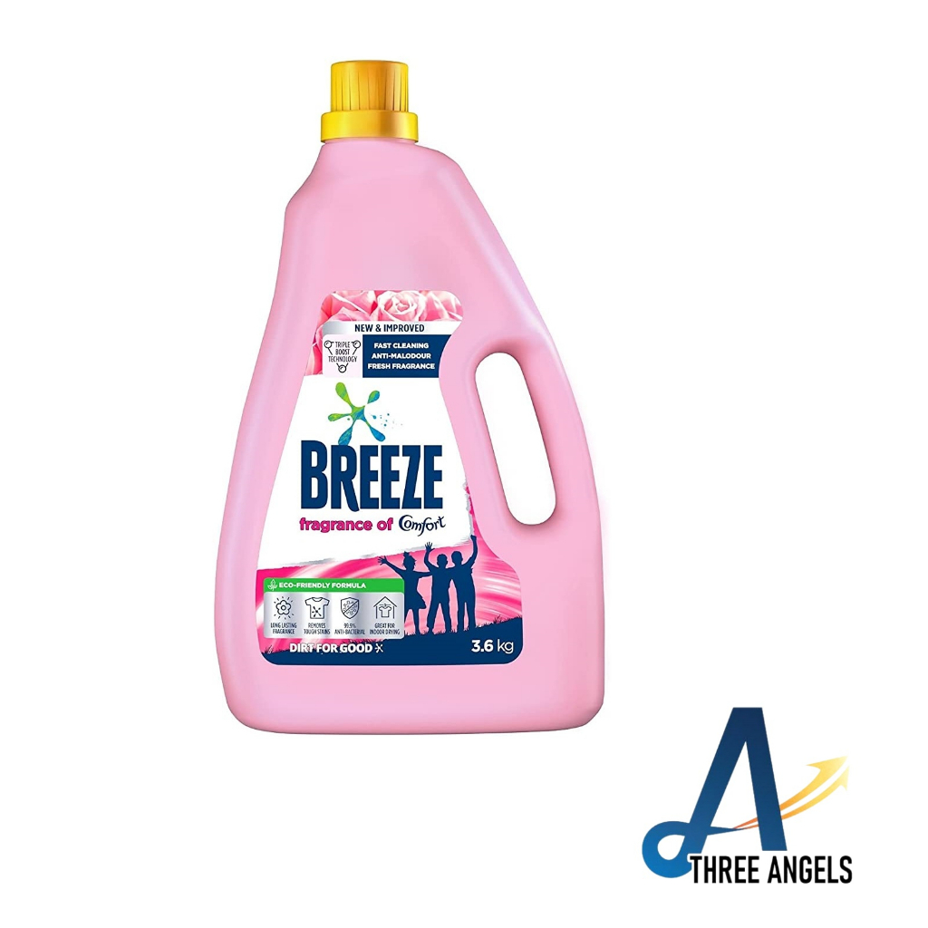 Breeze Liquid Detergent Fragrance of Comfort 3.6kg Shopee Singapore