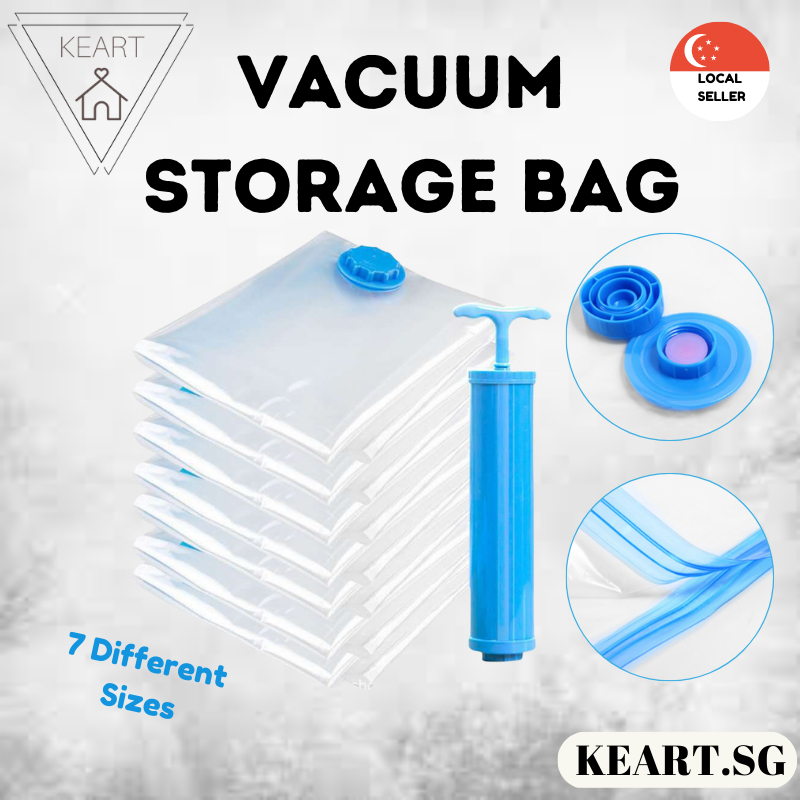Vacuum Storage Bag Travel Vacuum Bags Packing Shopee Singapore