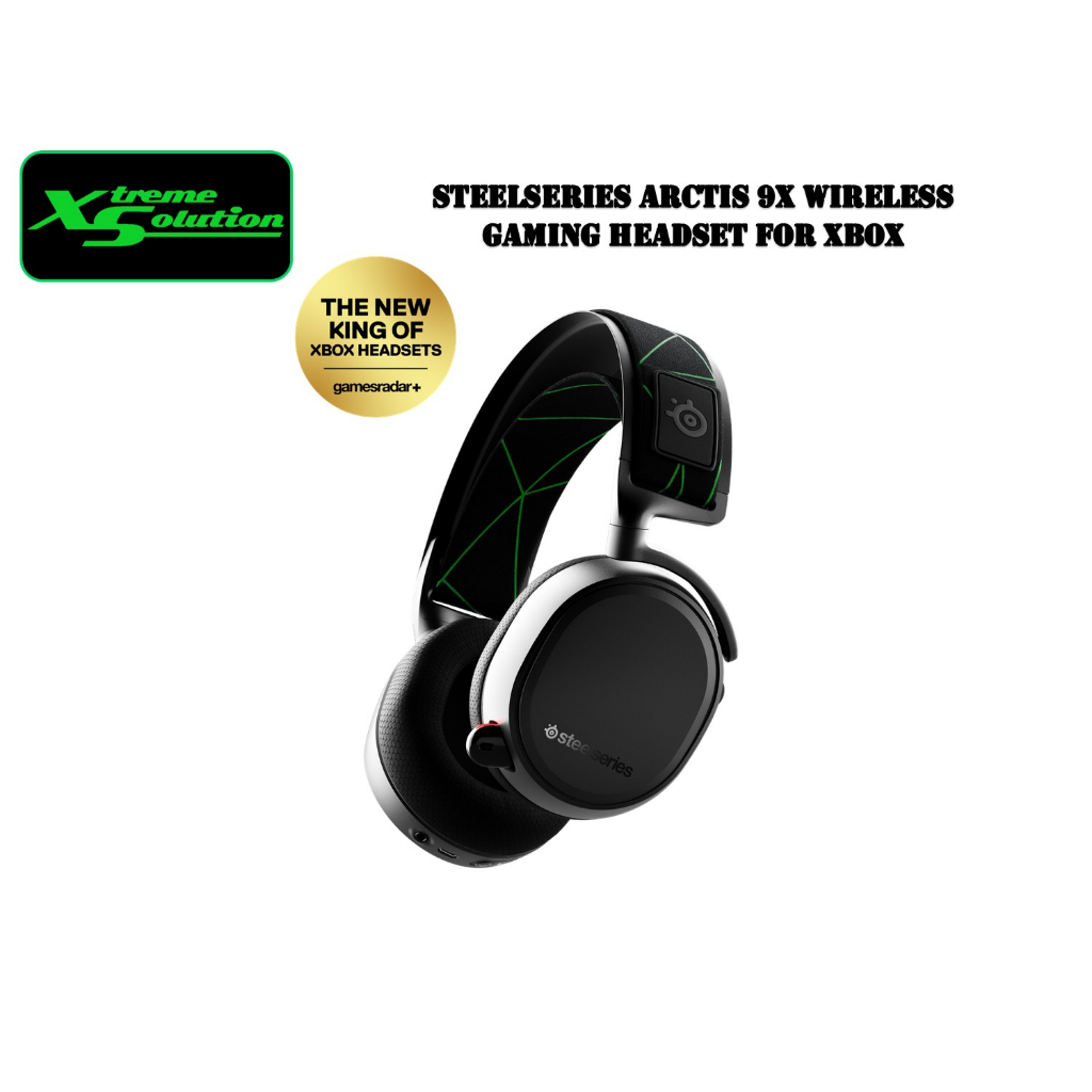 SteelSeries Arctis 9X Wireless Headset Black