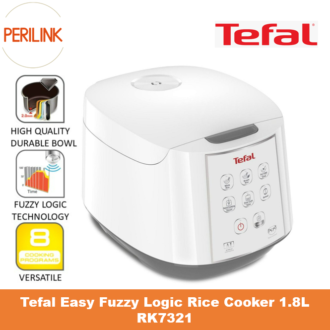 Tefal Easy Fuzzy Logic Rice Cooker 1.8L RK7321 Shopee Singapore