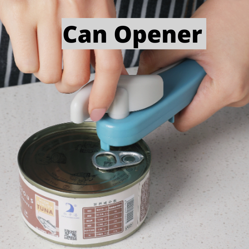 {SG} Can Opener Japanese Can Opener Artifact Can Lid Opener Bottle Opener ABS Safe Smooth Edge