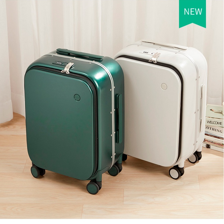 20 Inch Side Opening Suitcase Front Opening Boarding Female Luggage