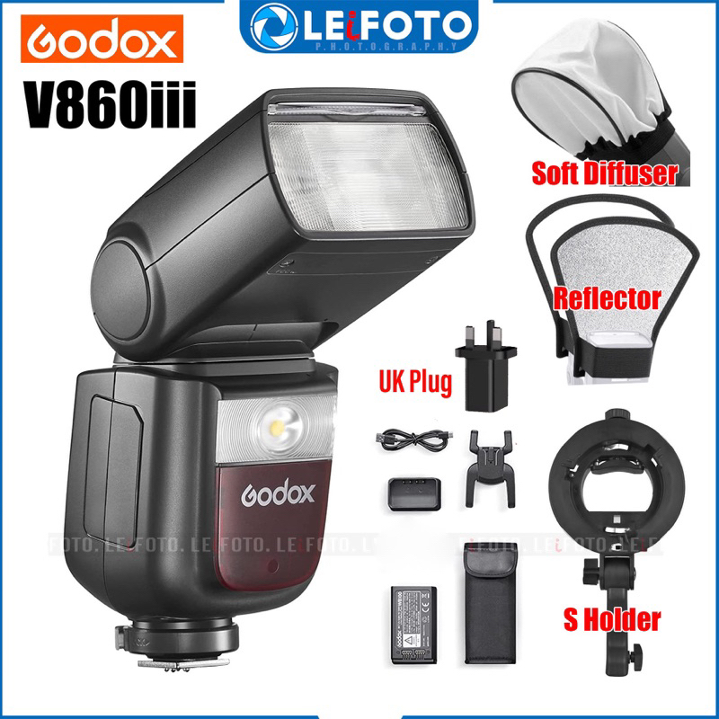Godox V860iii Speedlite Flash for Sony,Canon,Nikon,Fujifilm,V860iii