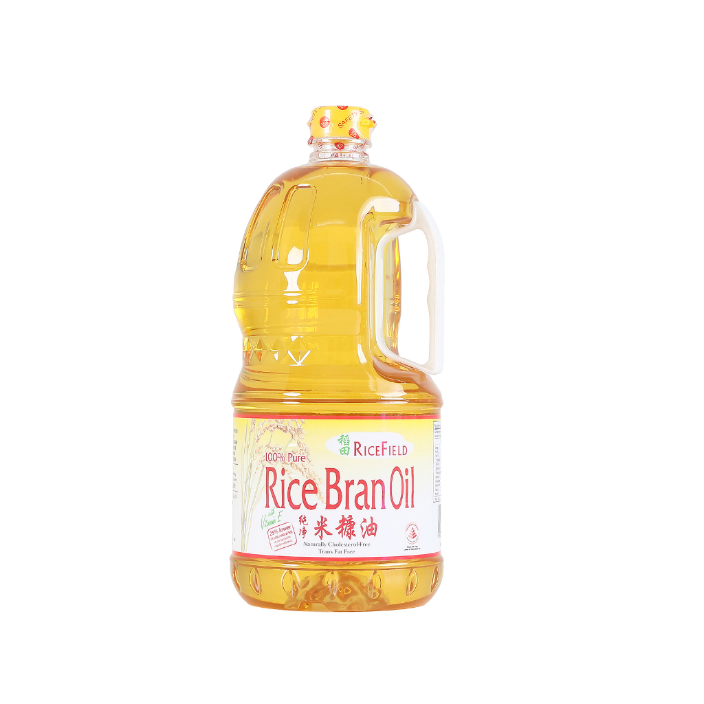 Rice Field 100% Pure Rice Bran Oil (2L) | Shopee Singapore