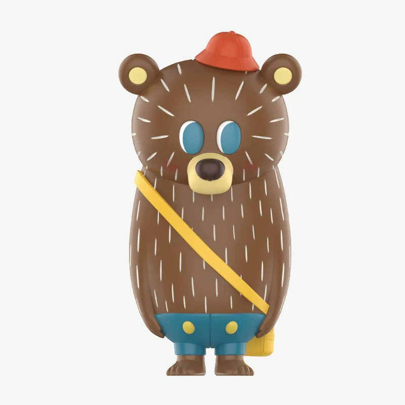 BG Bear フィギュア おがわこうへい HOW2WORK BG Bear おがわこうへい ソフビフィギュア