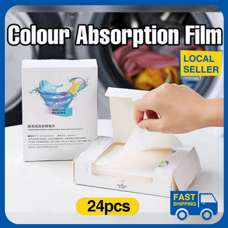 1PC Color & Dirts Absorption Colour Catcher Laundry Sheet Anti Mite