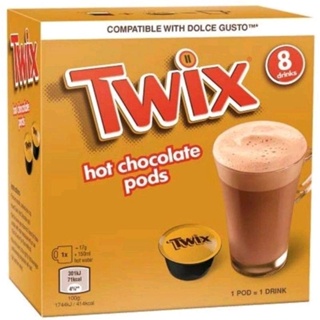 NESCAFE DOLCE GUSTO CAPSULES Hot Chocolate Drink Milky Way/ Mars/ Twix 3  pack