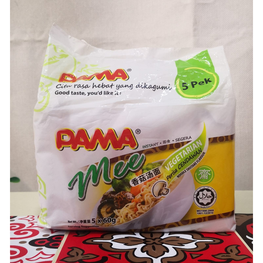 Rama Mee Instant Noodle (Shitake / TomYam Flavour) (5pkts x 60g