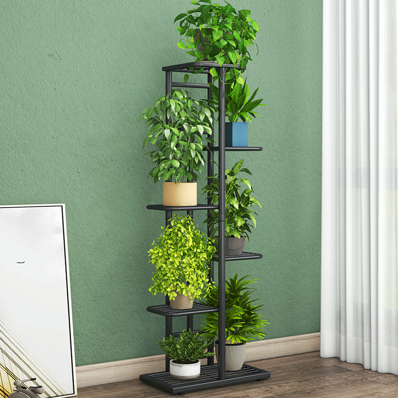 Spot plant rack with pulley flower pot rack multi-layer display rack ...