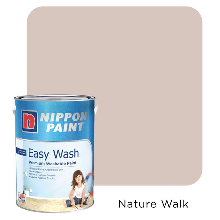 Nippon Paint Easy Wash Most Popular Colors Keep Walls Clean and Wash ...