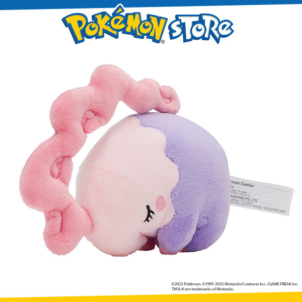 Pokemon Center Original Pokemon fit Plush Musharna Shopee Singapore