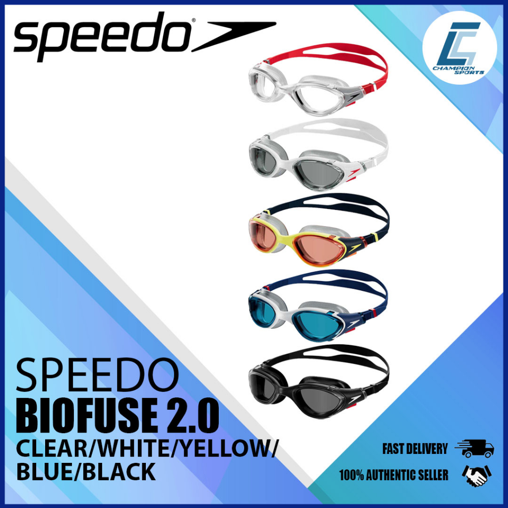 Speedo Biofuse 2.0 Adult Swimming Goggles (800233214515) Shopee Singapore