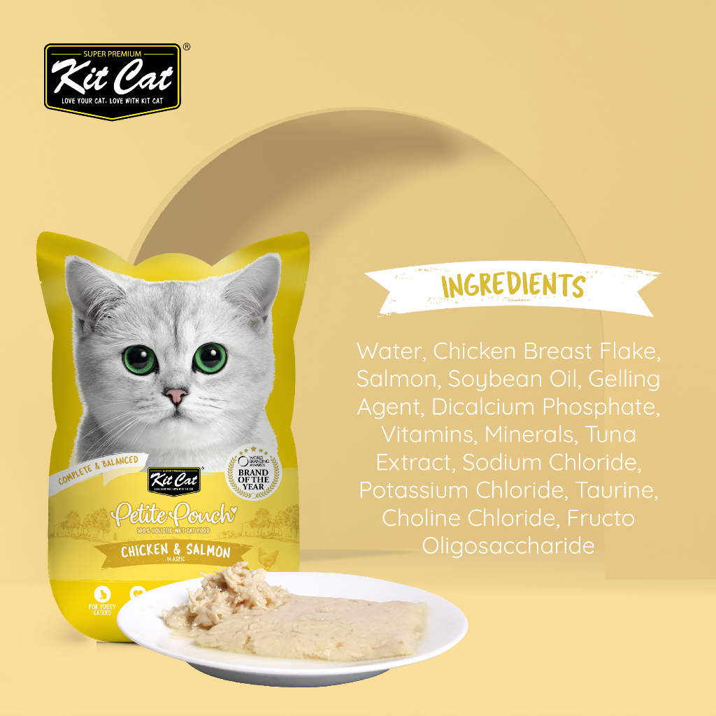 As Low As 25.20 Mixable Carton Kit Cat Petite Pouch Cat Wet Food 70g
