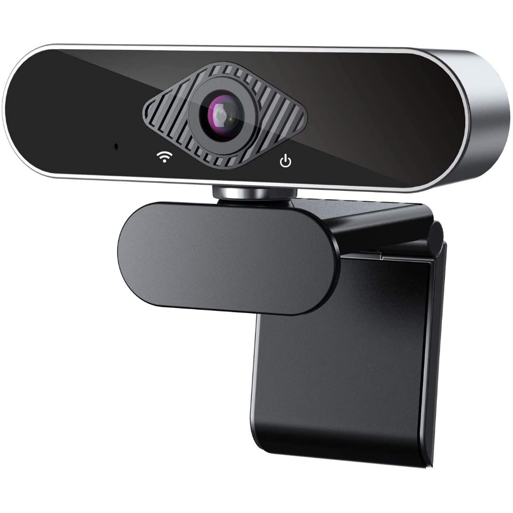 (BLACK) 1080P Webcam with Microphone - PC Laptop Desktop USB 2.0 Web ...