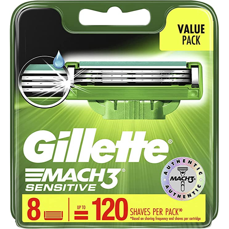 gillette-mach-3-sensitive-blade-refill-cartridges-8s-shopee-singapore