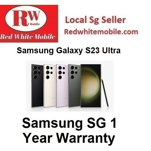 Samsung Galaxy S23 Ultra 5G Samsung SG 1 Year Warranty Shopee Singapore