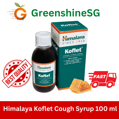 [GreenshineSg] Himalaya Koflet Cough Syrup 100 ml Shopee Singapore