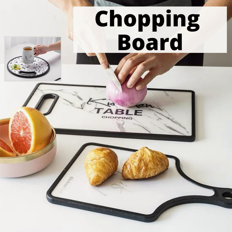 {SG} Double Sided PP Chopping Cutting Board Kitchen Chopping Board Mat