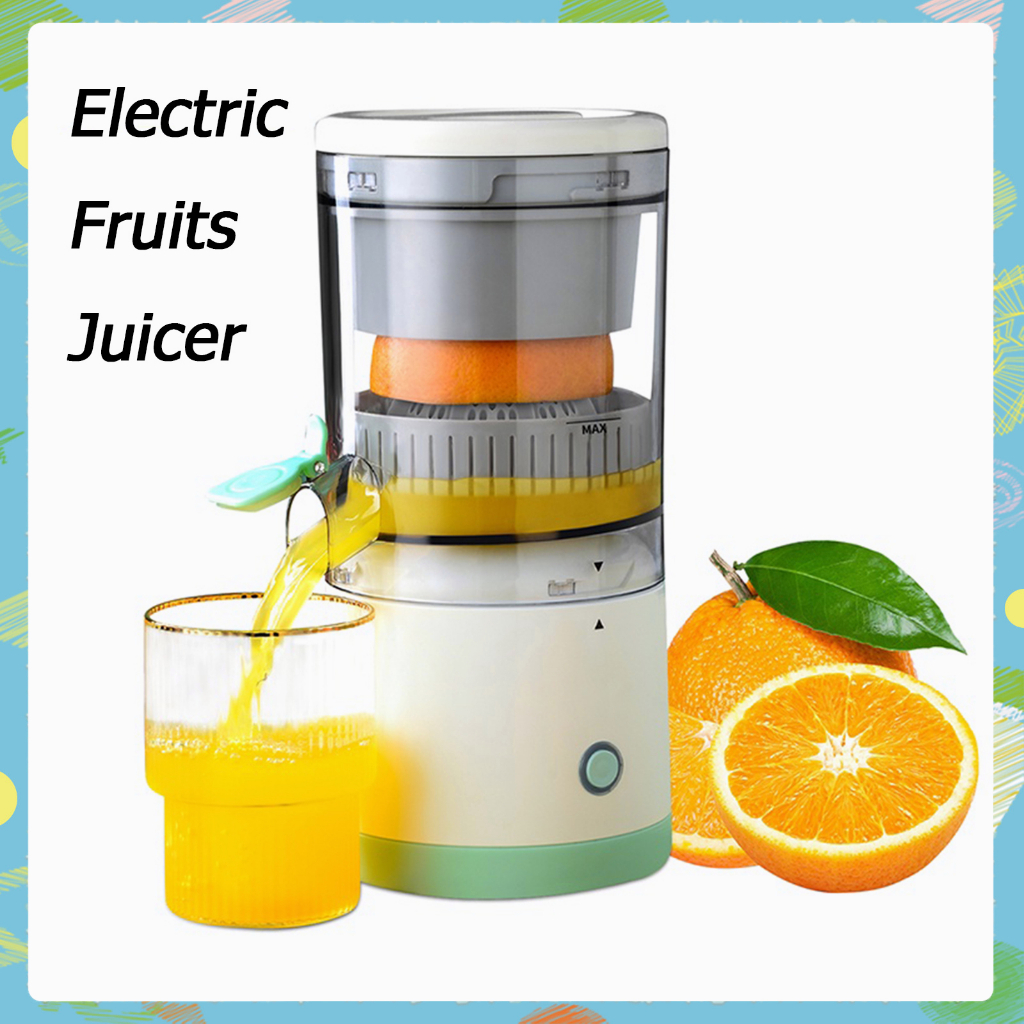 Electric Wireless Citrus Juicer PortableOrange Squeezer with Powerful