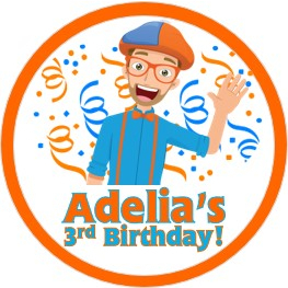 Sticker Label - Blippi | Shopee Singapore
