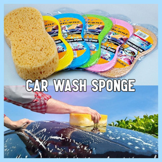 Large Cross Cut Durable Soft Foam Grid Sponge Rinseless Non Scratch Car  Wash Tools Absorbent Easy Grip Car Cleaning - Sponges, Cloths & Brushes -  AliExpress