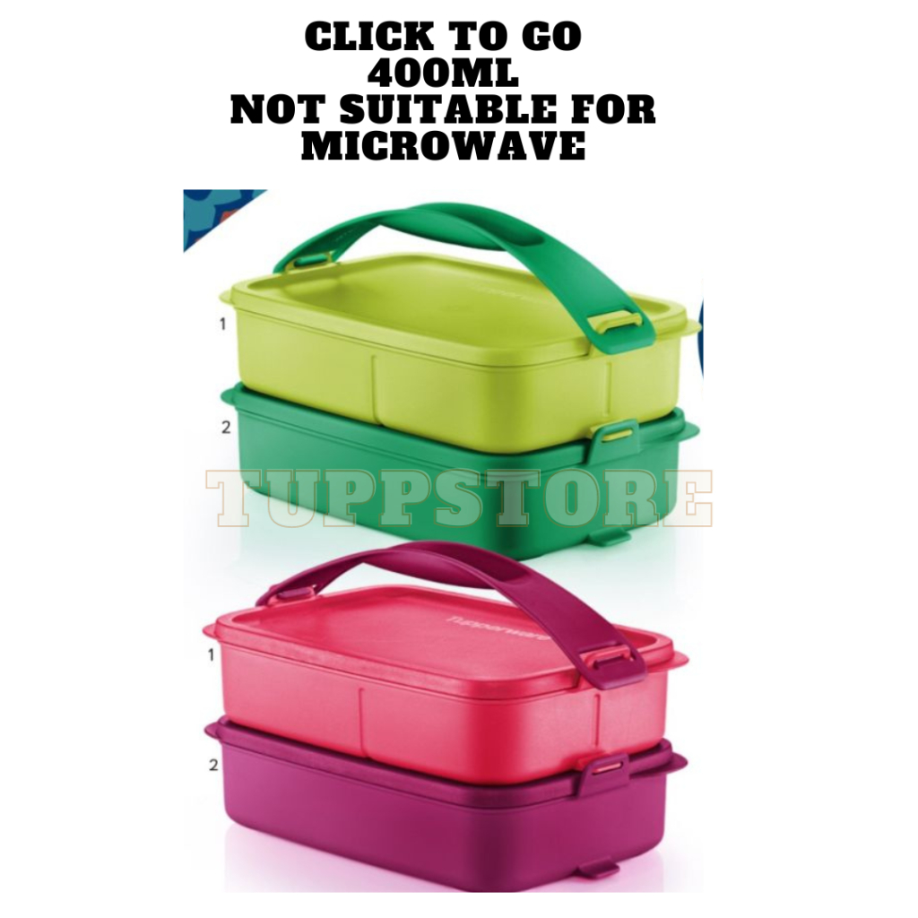 Tupperware Click To Go 400ml | Shopee Singapore