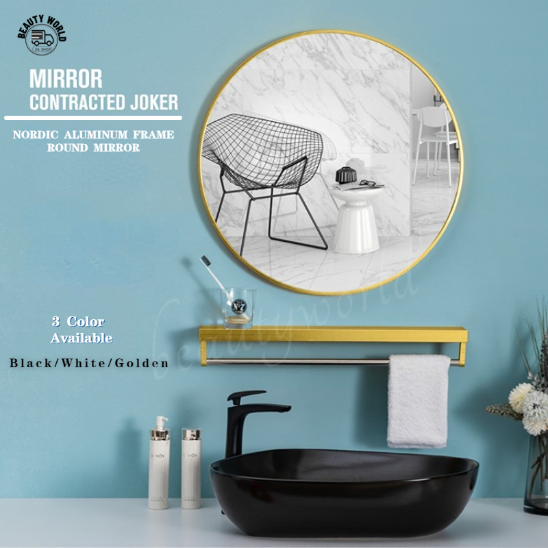 [SG Seller]READY STOCK Bathroom mirror round mirror Shopee Singapore